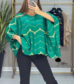 شومیز عبایی هندی طرح گندم کد 14001987