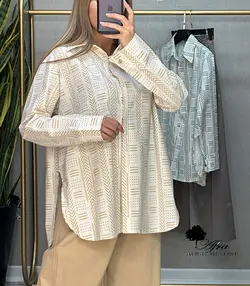 ست بلوز شلوار کوک دوزی کد 14002220