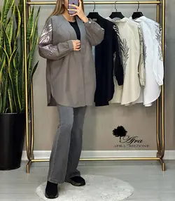 شومیز پشت پولک دوزی کد 14002396