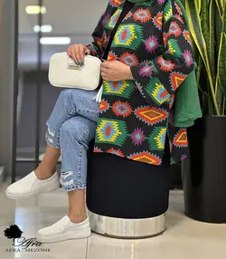مانتو کوک دوزی رنگی کد 14002468