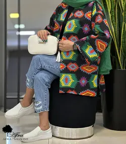 مانتو کوک دوزی رنگی کد 14002468