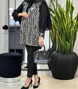 مانتو وست پولک دوزی کد 14002642