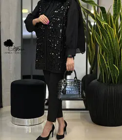 مانتو وست پولک دوزی کد 14002642