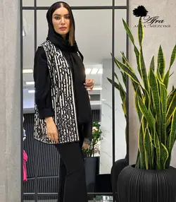 مانتو وست پولک دوزی کد 14002642