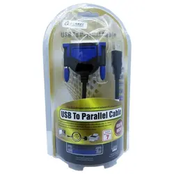 کابل پرینتر پارالل مبدل USB به 25 پین ماده پارالل - مدل P به طول 1 متر