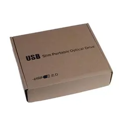 باکس تبدیل DVD رایتر اینترنال SATA لپ تاپ به اکسترنال USB2.0 سایز 9.5mm اسلیم