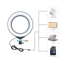 رینگ لایت عکاسی مدل SOFT 360 با قطر 20 سانتی