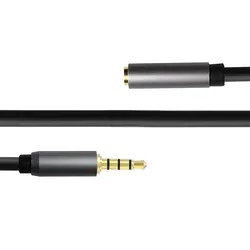 کابل افزایش طول صدا 3 خط AUX مدل KY-117 به طول 18 سانتی متر