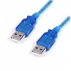 کابل لینک USB شیلد دار نوع USB 2.0 به طول 30 سانتی متر