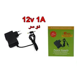 آداپتور مودم ای دی اس ال  12V 1A دو سر