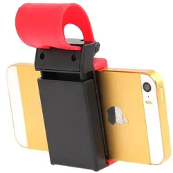 پایه نگهدارنده گوشی روی فرمان خودرو مدل CAR Steering Wheel Phone Socket Holder