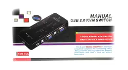 سوییچ چهار پورت KVM مدل 4UK