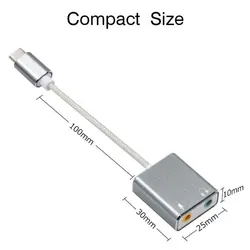 کارت صدا اکسترنال با پورت Type-C مدل HIFI Magic