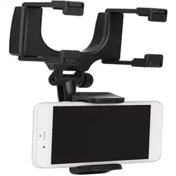 پایه نگهدارنده مخصوص گوشی موبایل مدل زیر آینه ای Car Rearview Mirror Mount Holder H60