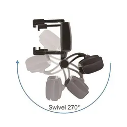 پایه نگهدارنده مخصوص گوشی موبایل مدل زیر آینه ای Car Rearview Mirror Mount Holder H60
