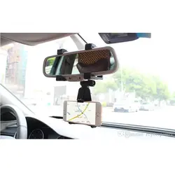 پایه نگهدارنده مخصوص گوشی موبایل مدل زیر آینه ای Car Rearview Mirror Mount Holder H60