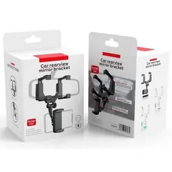 پایه نگهدارنده مخصوص گوشی موبایل مدل زیر آینه ای Car Rearview Mirror Mount Holder H60