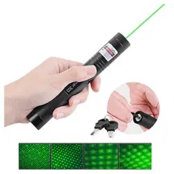 لیزر پوینتر شارژی برد بالا Green Laser Pointer مدل ۳۰۳ با باتری اورجینال