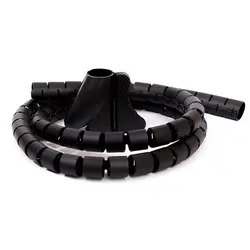 سیم جمع کن خرطومی فنری جمع کننده و نظم دهنده سیم و کابل ۱۶ میلی متر 2 متری مدل Sim Zip