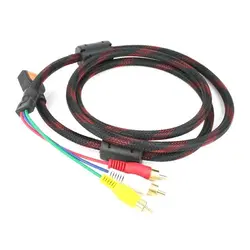 کابل تبدیل HDMI به AV سه فیش به طول 1.5 متر