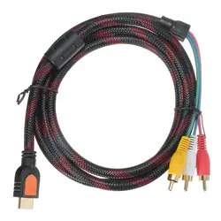کابل تبدیل HDMI به AV سه فیش به طول 1.5 متر