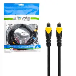 کابل صدا اپتیکال به طول 3 متر رویال