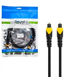 کابل صدا اپتیکال به طول 1.5 متر رویال