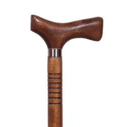 عصا مدل استندلی قهوه ای