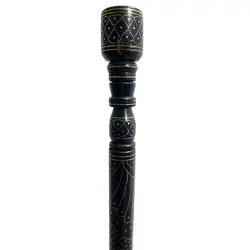 عصا شاهی آبنوس طرح آمن هوتب کد 538