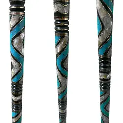 عصا جواهر اصل با فیرزوه و صدف پنج تیکه کد 629