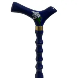 عصا چوبی نقش دار آلاله کد 592