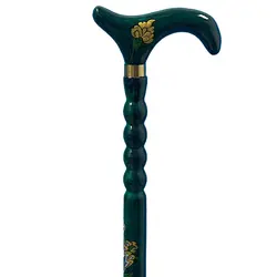 عصا چوبی زنانه فوق محکم طرح شمشاد کد 607