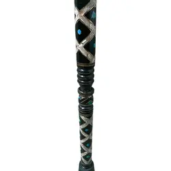 عصای سنگ فیرزوه و صدف اصل پنج تیکه کد 630