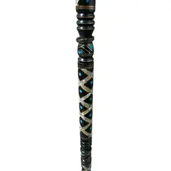 عصای سنگ فیرزوه و صدف اصل پنج تیکه کد 630