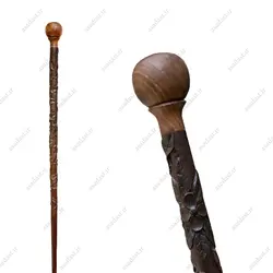 عصا آبنوس مدل شاونا طرح پیچک