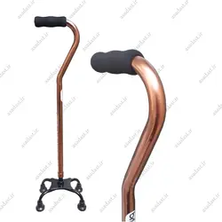 عصا چهارپایه دسته افست مدل بیریو