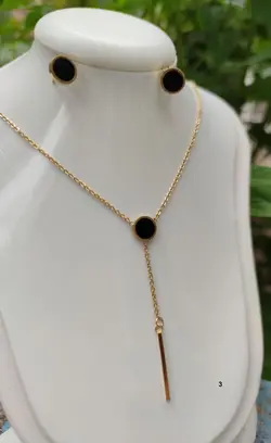 نیم ست استیل دخترانه دو رج کد4719 | بدلینجا