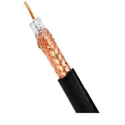 کابل کواکسیال RG59 مغزی 0.7 آلومینیوم روکش مس، شیلد 96 رشته (305 متر)