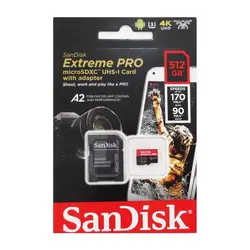 قیمت وخرید کارت حافظه سن دیسک مدل Extreme Pro 4k استاندارد UHS-I U3 سرعت 200MBps ظرفیت 1 ترابایت - کالاردو