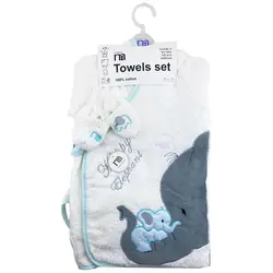 ست حوله تن پوش 2 فیل مادرکر Mothercare