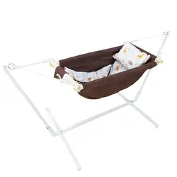 گهواره سنتی پایه دار بانوچ زرافه و لاک پشت آنیا Aniya