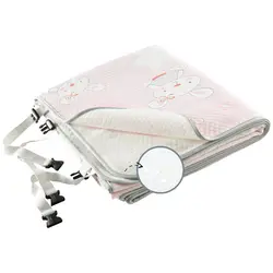 ملحفه پد دار تشک (ضد نم) Little Bunny رزبرن