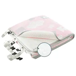 ملحفه پد دار تشک (ضد نم) Little sweetie girl رزبرن