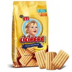 بیسکوییت CiciBebe موزی 172 گرمی اتی Eti