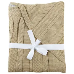 پتو بافت کلاه دار کودک Okie Dokie