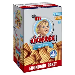 بیسکوییت شیری 1000 گرمی CiciBebe اتی Eti