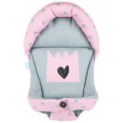 قنداق سوئیسی نوزاد قلب و تاج رزبرن RoseBorn