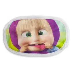 ماسک دولایه تنفسی کودک قابل شستشو طرح ميشا الينا Elina