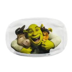 ماسک تنفسی 2لايه قابل شستشو طرح شرک الينا Elina