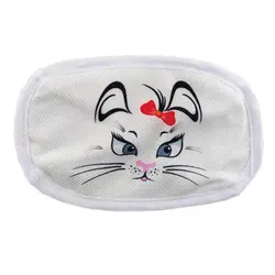 ماسک تنفسی بچگانه 2لايه قابل شستشو طرح گربه الينا Elina